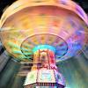 Volksfest Dillinger Frühling Kettenkarussell Wellenflug
