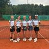 Das Erfolgsteam aus Freihalden (von links): Carolin Linder, Bettina Bigelmayr, Andrea Dietmayer, Maxima Heiligmann und Mariam Diaby.